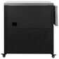 Hearth and Haven Patio Serving Cart in Matte Black, , large