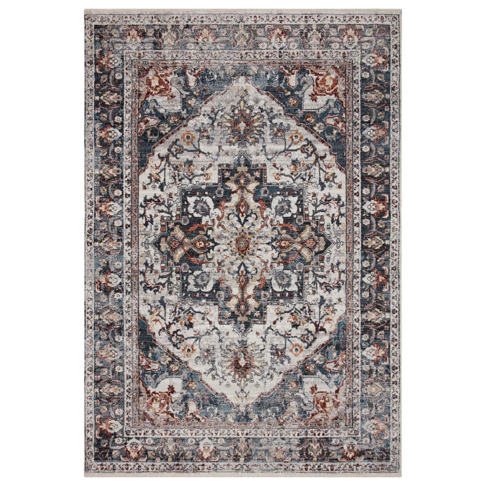 Loloi II Samra SAM-09 2"3" x 3"10" Ivory and Denim, , large