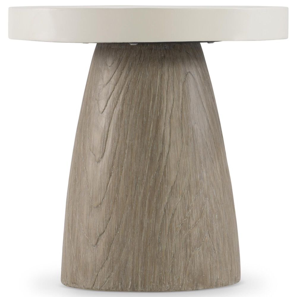 Bernhardt Granville Outdoor Side Table in Bone and Sea Oat, , large
