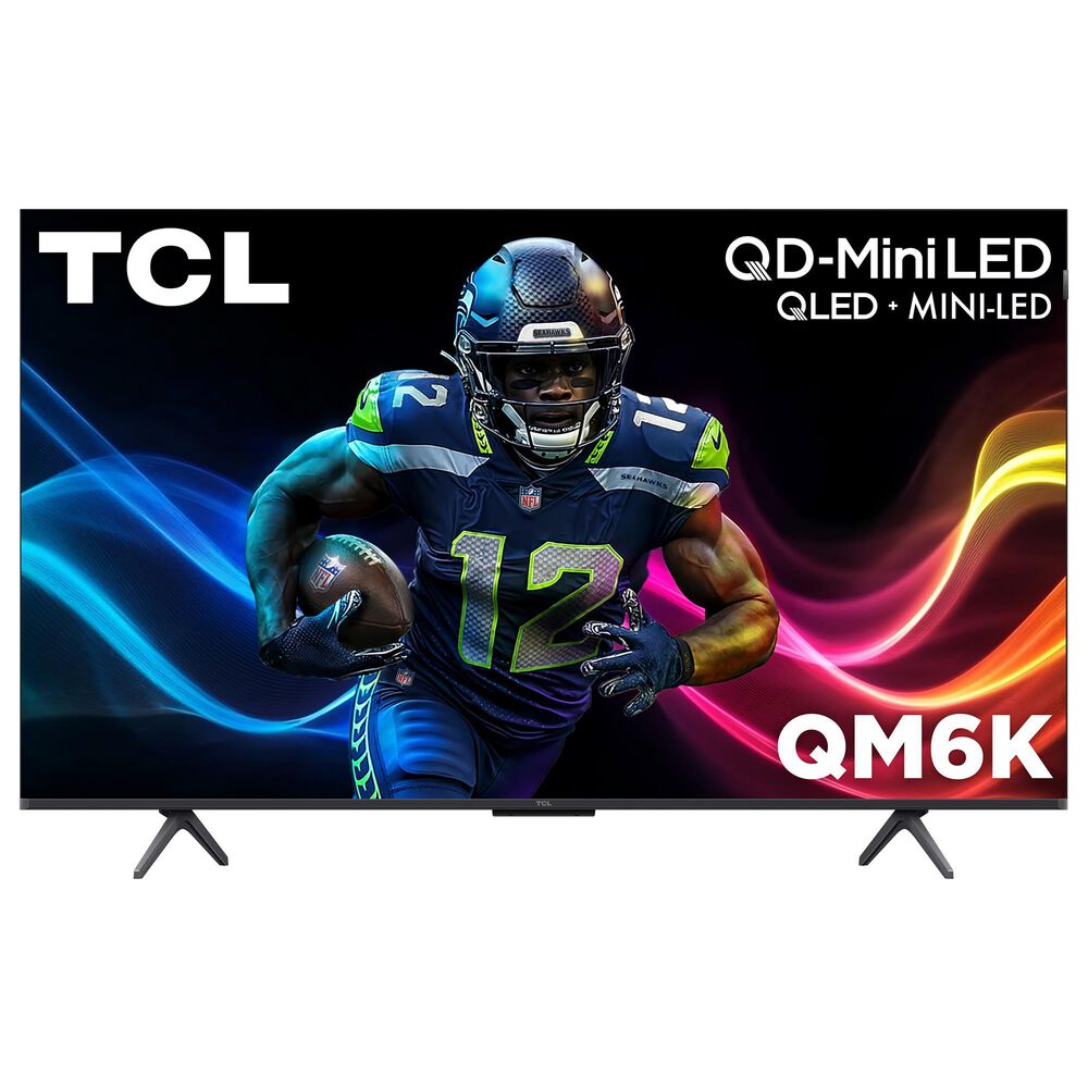 TCL 50" Class QM6K Series QD-Mini LED QLED 4K UHD in Black - Smart Google TV, , large