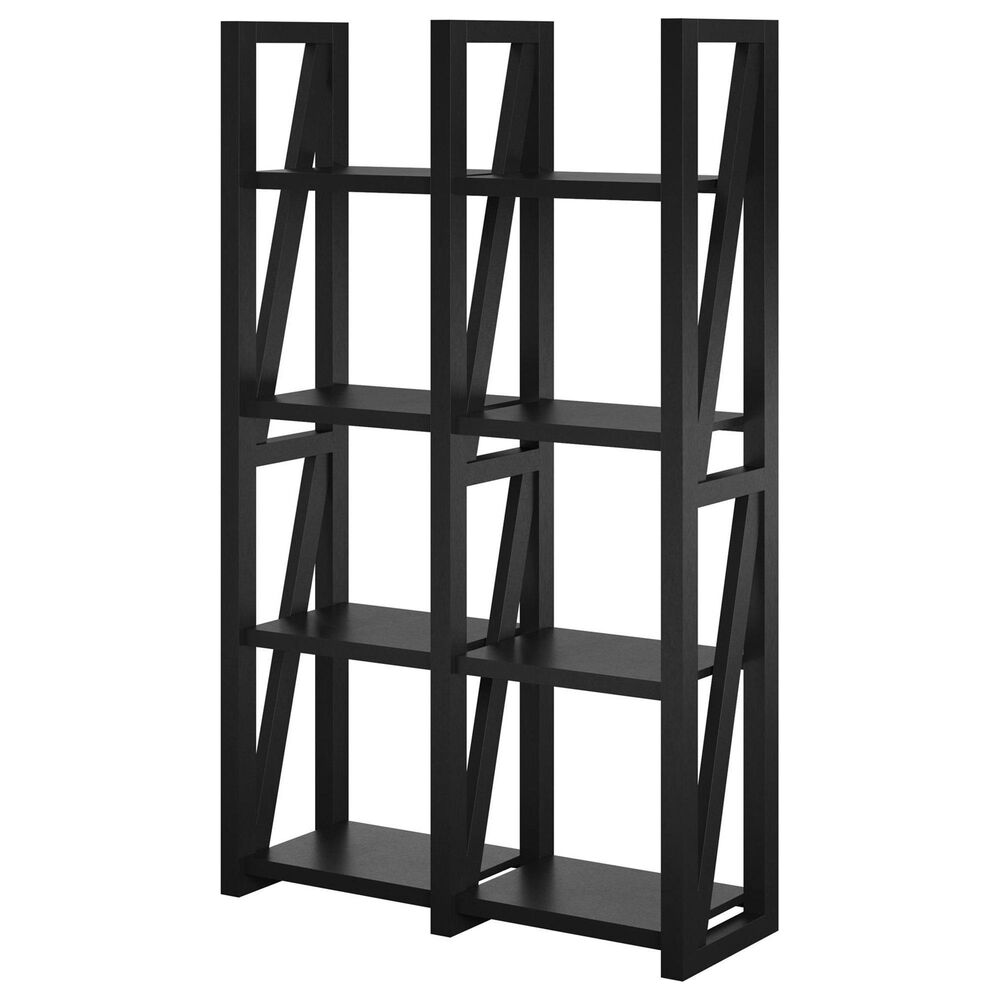 DHP Huntsville Bookcase/Room Divider in Black, , large
