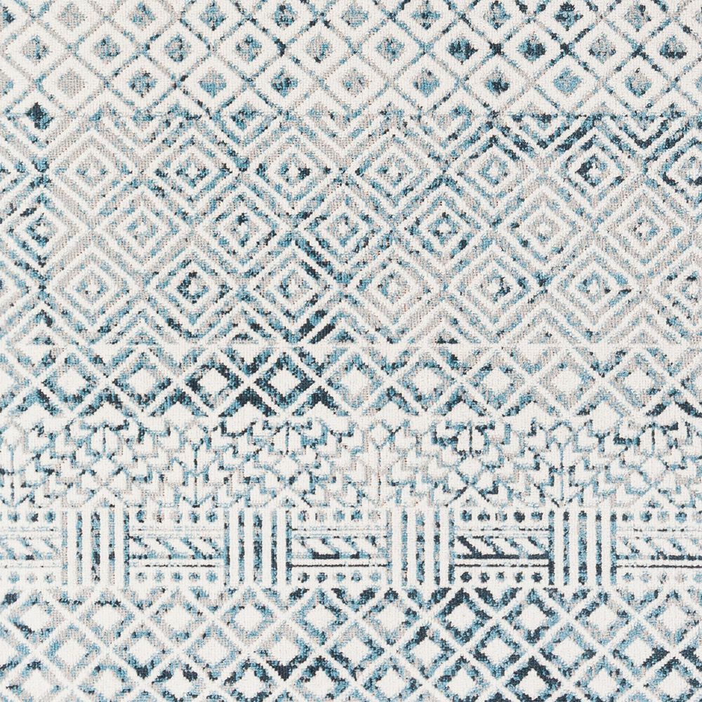 Surya Lavadora Southwestern 9&#39;3&quot; x 12&#39; Ink Blue, Blue, Gray and Light Gray Area Rug, , large