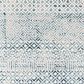 Surya Lavadora Southwestern 9"3" x 12" Ink Blue, Blue, Gray and Light Gray Area Rug, , large