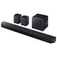 Samsung Q-Series 11.1.4 Channel Soundbar with Wireless Subwoofer and Rear Speaker in Titan Black, , large