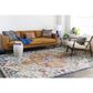 Surya Harput HAP-1000 5"3" x 7"3" Saffron and Gray Area Rug, , large