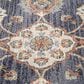 Amer Rugs Jordan 1"10" x 2"11" Navy Blue Area Rug, , large