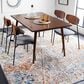 Safavieh Aston ASN728 9" x 12" Ivory and Navy Area Rug, , large