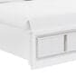 Millenium Chalanna King Upholstered Storage Bed in White, , large