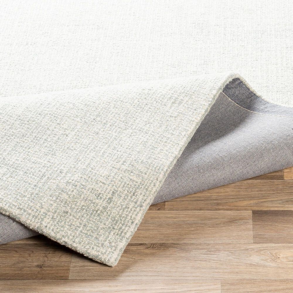Surya Messina 2&#39;6&quot; x 8&#39; Slate and White Runner, , large