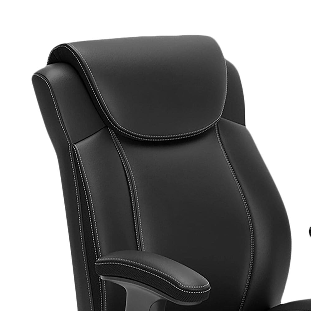 Ashley Corbindale Swivel Desk Chair in Black, , large