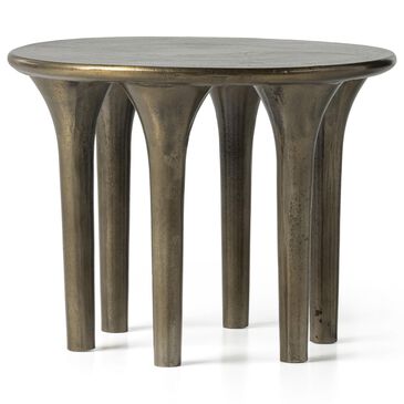 Four Hands Kelden End Table in Aged Bronze, , large