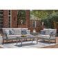 Ashley Cove Beach Outdoor Sofa with Cushion in Gray, , large