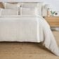 Pom Pom At Home Rory King Sham in Flax and White, , large