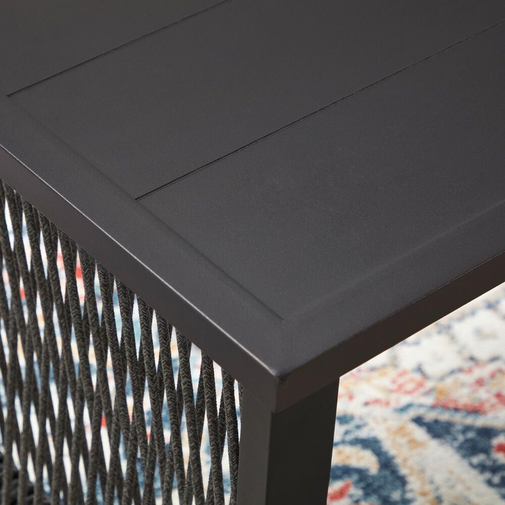 Ashley Bridges Beach 4-Piece Patio Conversation Set in Gray, , large