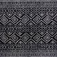 Safavieh Tulum TUL267Z 8" x 10" Black and Ivory Area Rug, , large