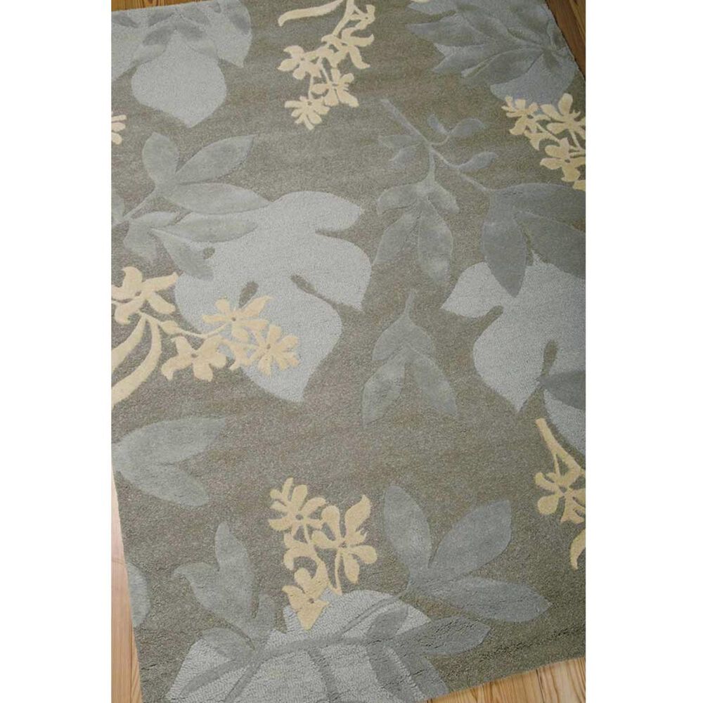 Nourison Skyland SKY01 5'2" x 7'6" Green Area Rug, , large