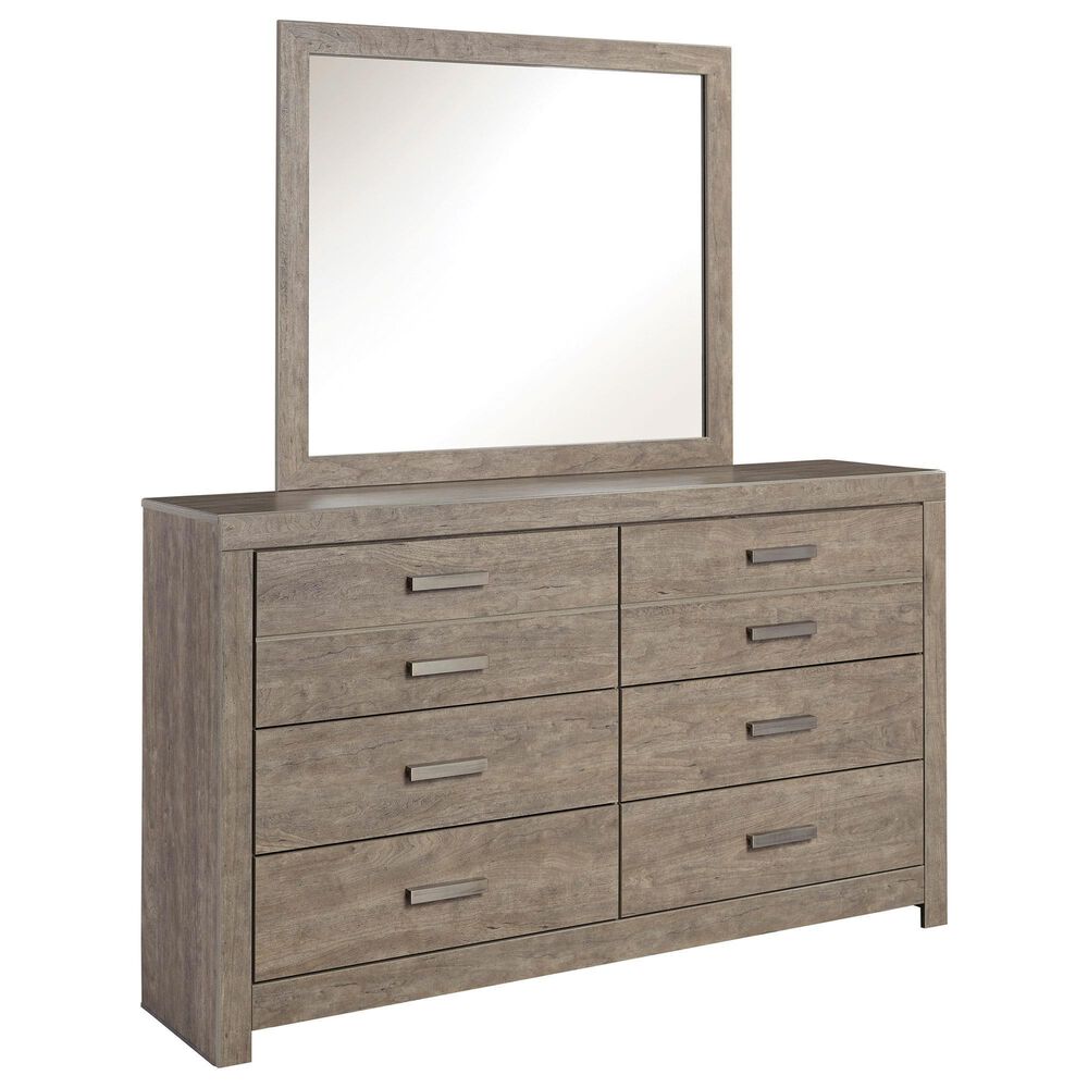 Signature Design by Ashley Culverbach 4 Piece King Bedroom Set in Driftwood Gray, , large