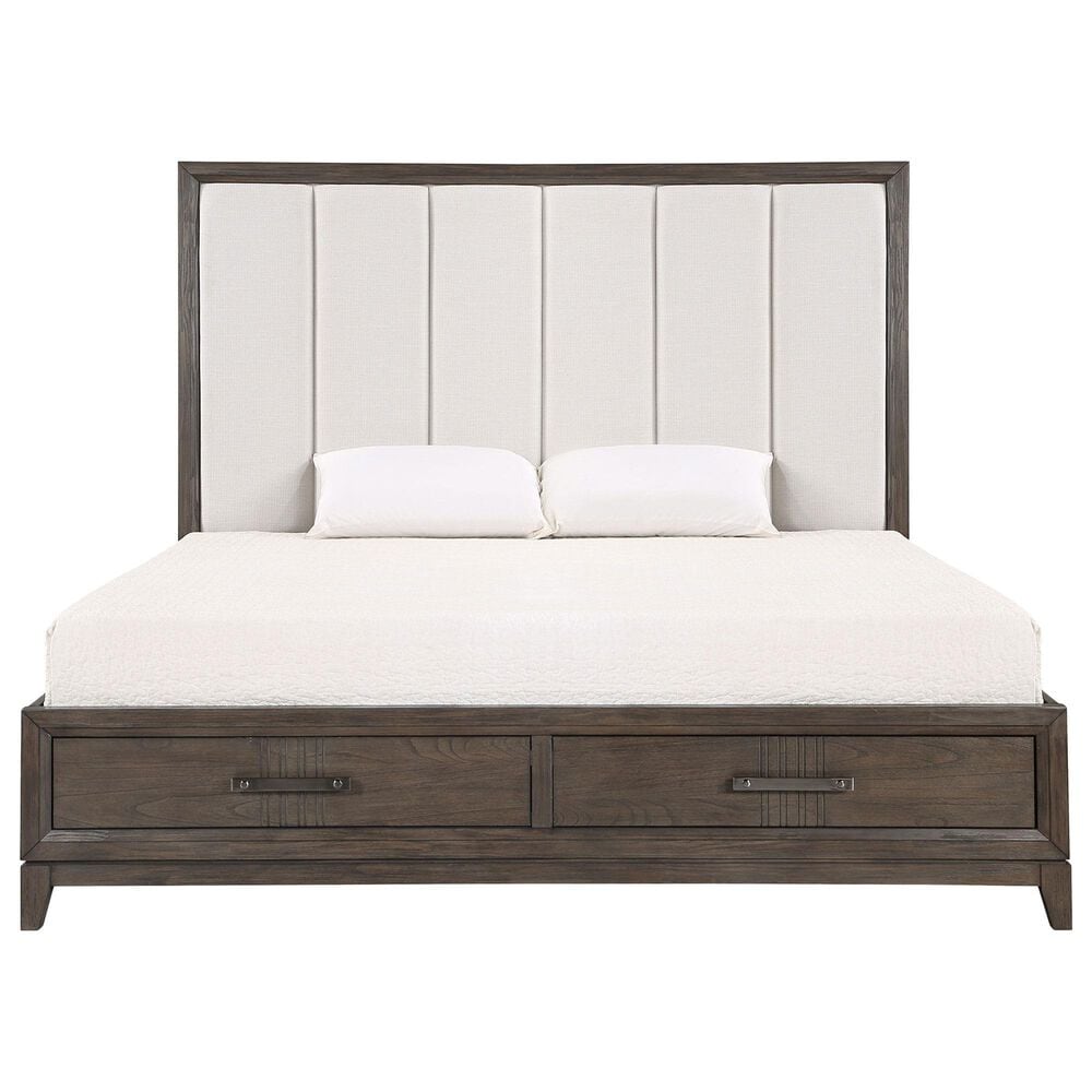 New Heritage Design Landon 5-Piece Queen Bedroom Set in Walnut, , large