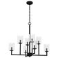 Hunter Kerrison 8-Light Chandelier in Natural Iron, , large