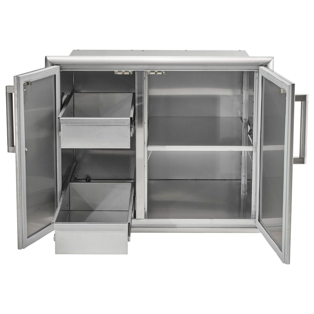 Coyote Outdoor 31&quot; Dry Pantry with 2-Drawer in Stainless Steel, , large