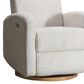 Appleseed Bea Power Swivel Glider Recliner in Greige, , large