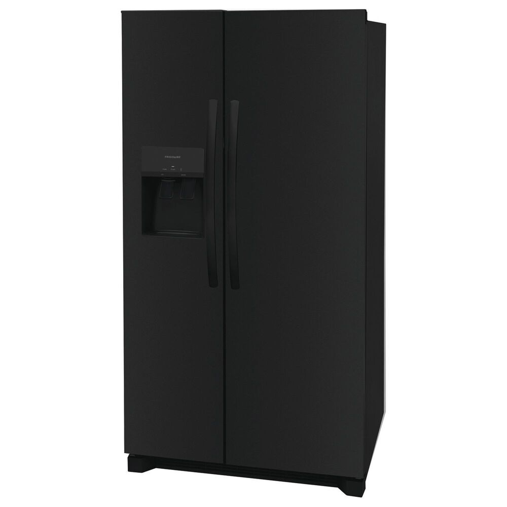 Frigidaire 25.6 Cu. Ft. Standard Depth Side-by-Side Refrigerator in Black, , large
