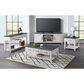 Martin Svensson Home Del Mar End Table in Antique White/Grey, , large