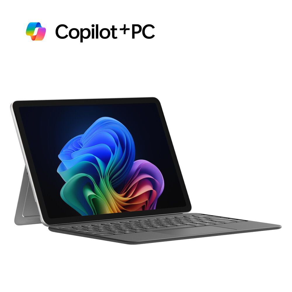 Microsoft Surface Pro Copilot+ PC 12&quot; Touch-Screen Tablet - Qualcomm Snapdragon X Plus - 16GB RAM - 512GB UFS - Windows 11 Home - Wi-Fi Only - Platinum - Device Only - &#40;Latest Model&#41;, , large