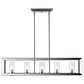 Golden Lighting Smyth 5-Light Linear Pendant in Chrome, , large
