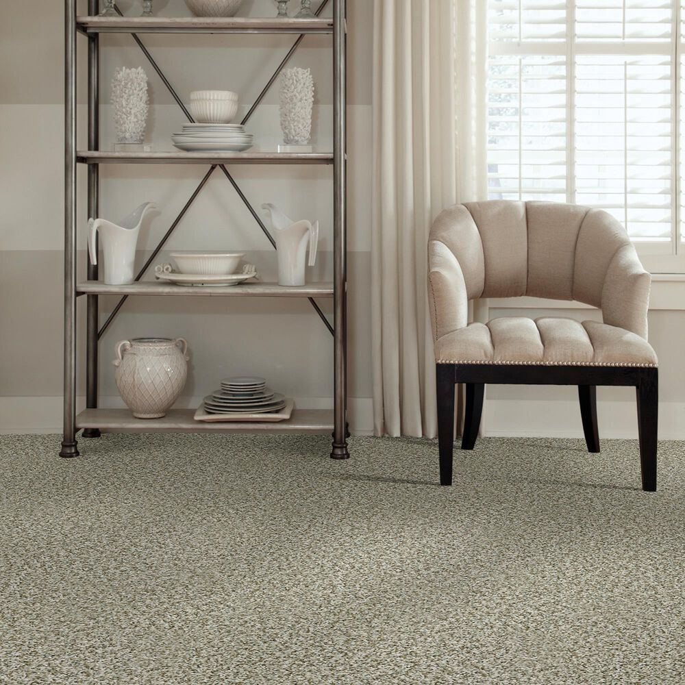 Shaw Break Away Tonal Carpet in Buff, , large