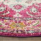 Safavieh Monaco MNC243D-5R 5" Round Pink/Multi Area Rug, , large