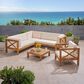 Noble House Brava 5-Piece Conversation Set in Beige, , large