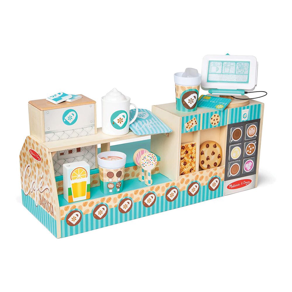 Melissa & Doug Cafe Barista Coffee Shop, , large