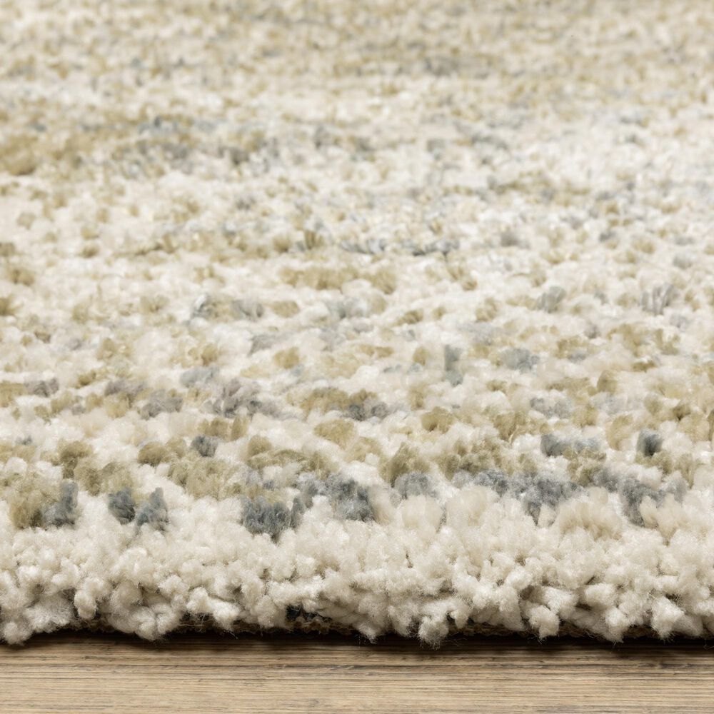 Oriental Weavers Aspen 3154E Ivory and Gold 7'10" x 10'10" Area Rug, , large