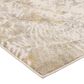 Feizy Parker 3"9" x 5"7" Silver and Ivory Area Rug, , large