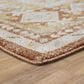 Karastan Windemere R1260 6"6" x 9"10" Terracotta Area Rug, , large