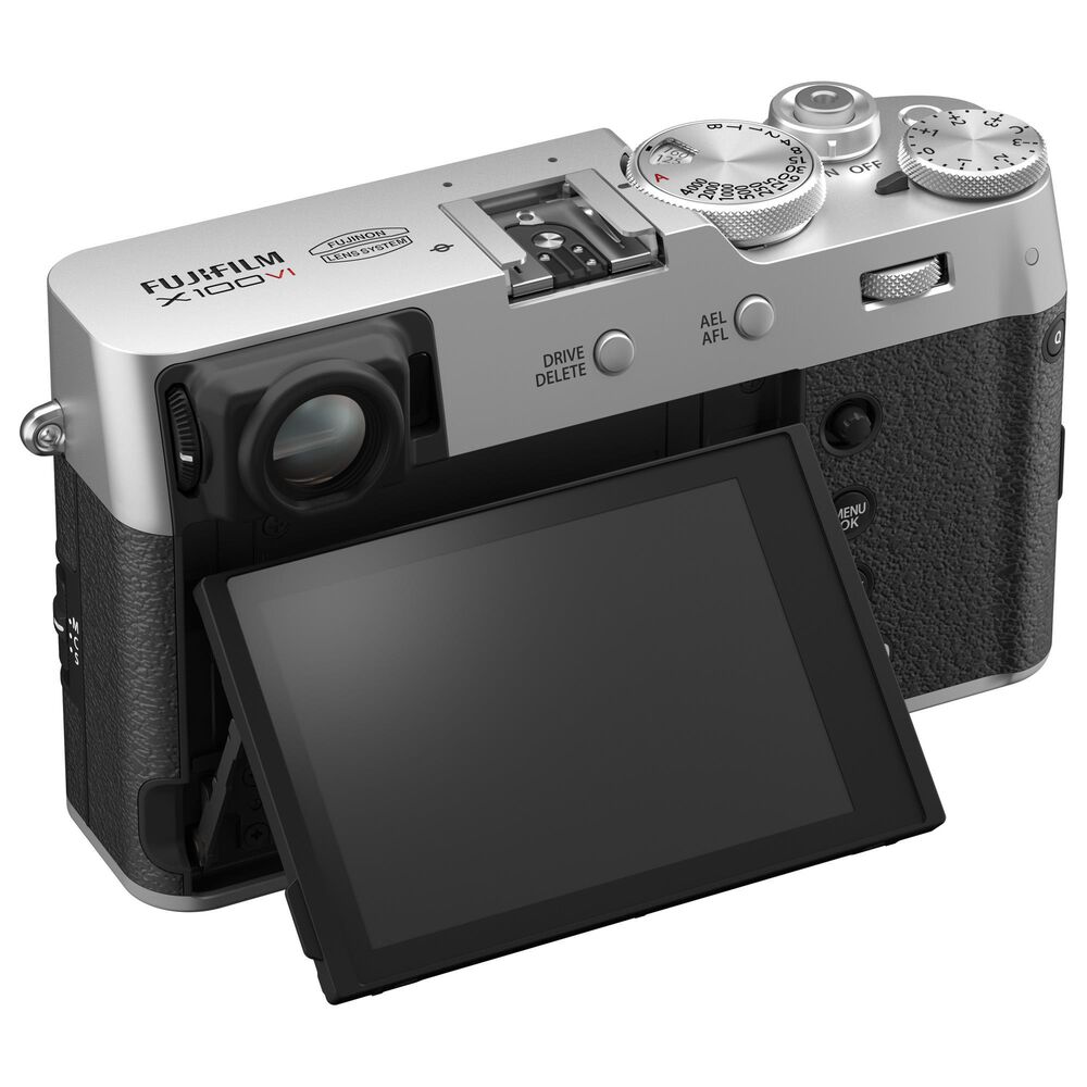 Fujifilm X100VI Point and Shoot Digital Camera in Silver, , large
