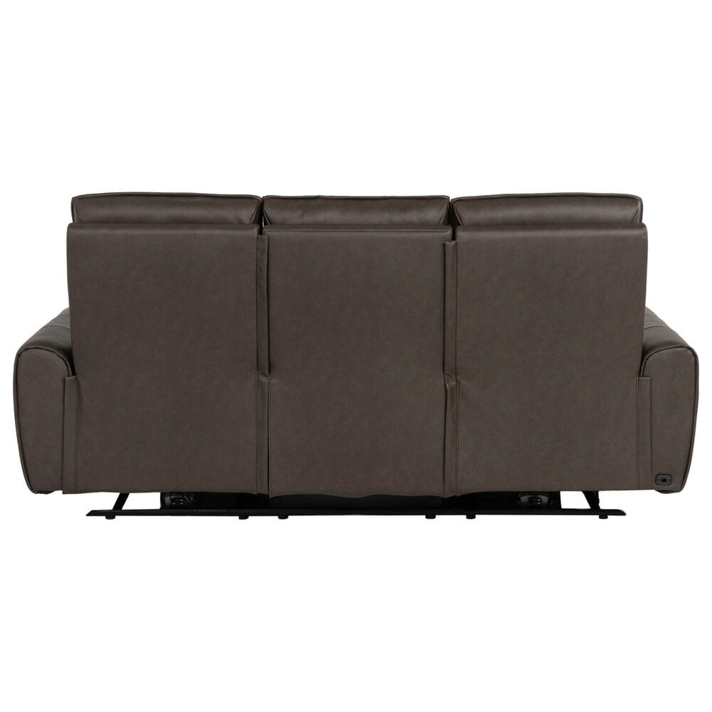 Aurora Furnishings Power Headrest Reclining Sofa in Dallas Espresso, , large