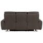 Aurora Furnishings Power Headrest Reclining Sofa in Dallas Espresso, , large