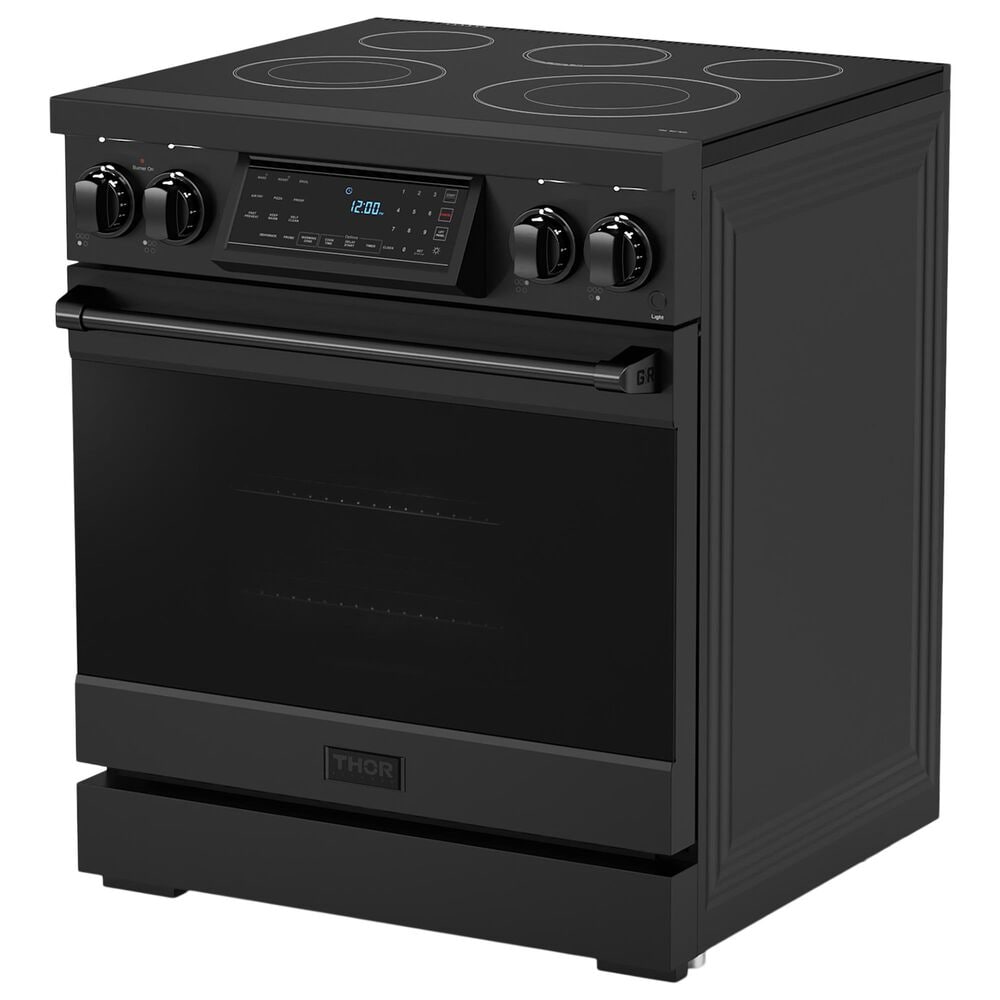 Thor Kitchen Gordon Ramsay 4.55 Cu. Ft. Professional Electric Range in Black, , large