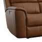 Flexsteel Henry Power Reclining Sofa and Loveseat Set in Caramel Brown, , large