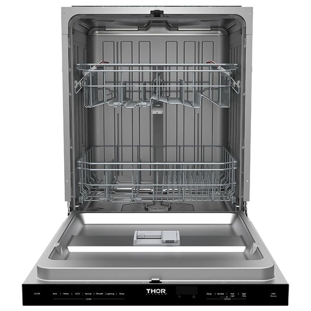 Thor Kitchen 24" Built-In Top Control Dishwasher with Pocket Handle in Stainless Steel, , large