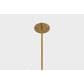 Troy Lighting Spade 5-Light Chandelier in Patina Brass, , large