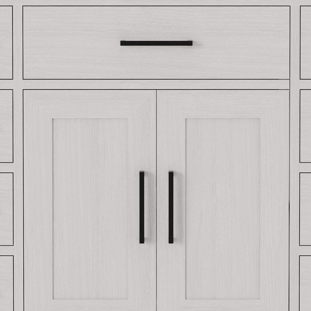 Lexora Home Abbey 48" Single Bathroom Vanity in White Oak with 2 cm White Cultured Marble Top and Rectangular Sink, , large