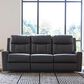 Ashley Mackmenville Manual Reclining Sofa in Carbon, , large