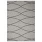 Loloi II Rainier 11"6" x 15" Dove and Grey Indoor/Outdoor Area Performance Rug, , large