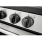 Whirlpool 24" Smooth Top Electric Range with Upswept in Stainless Steel, , large