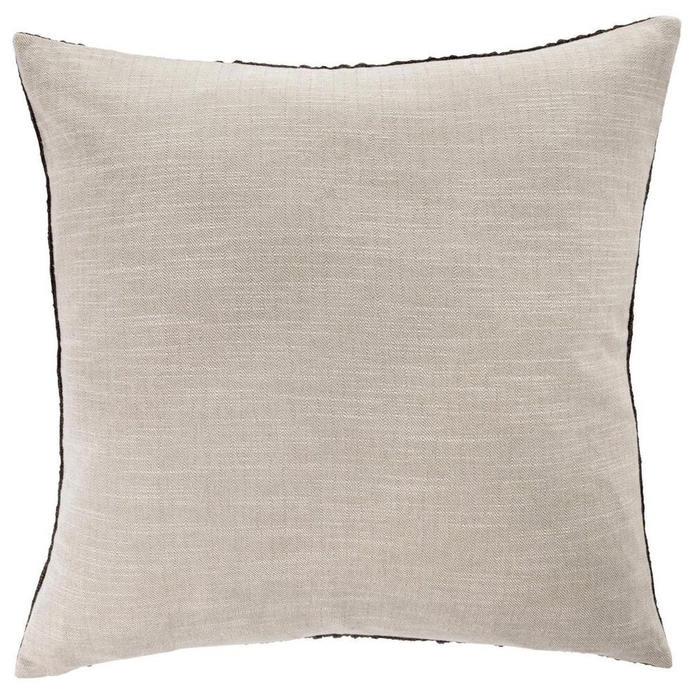 Classic Home SLD Gratitude 22" x 22" Throw Pillow in Ganache Brown, , large