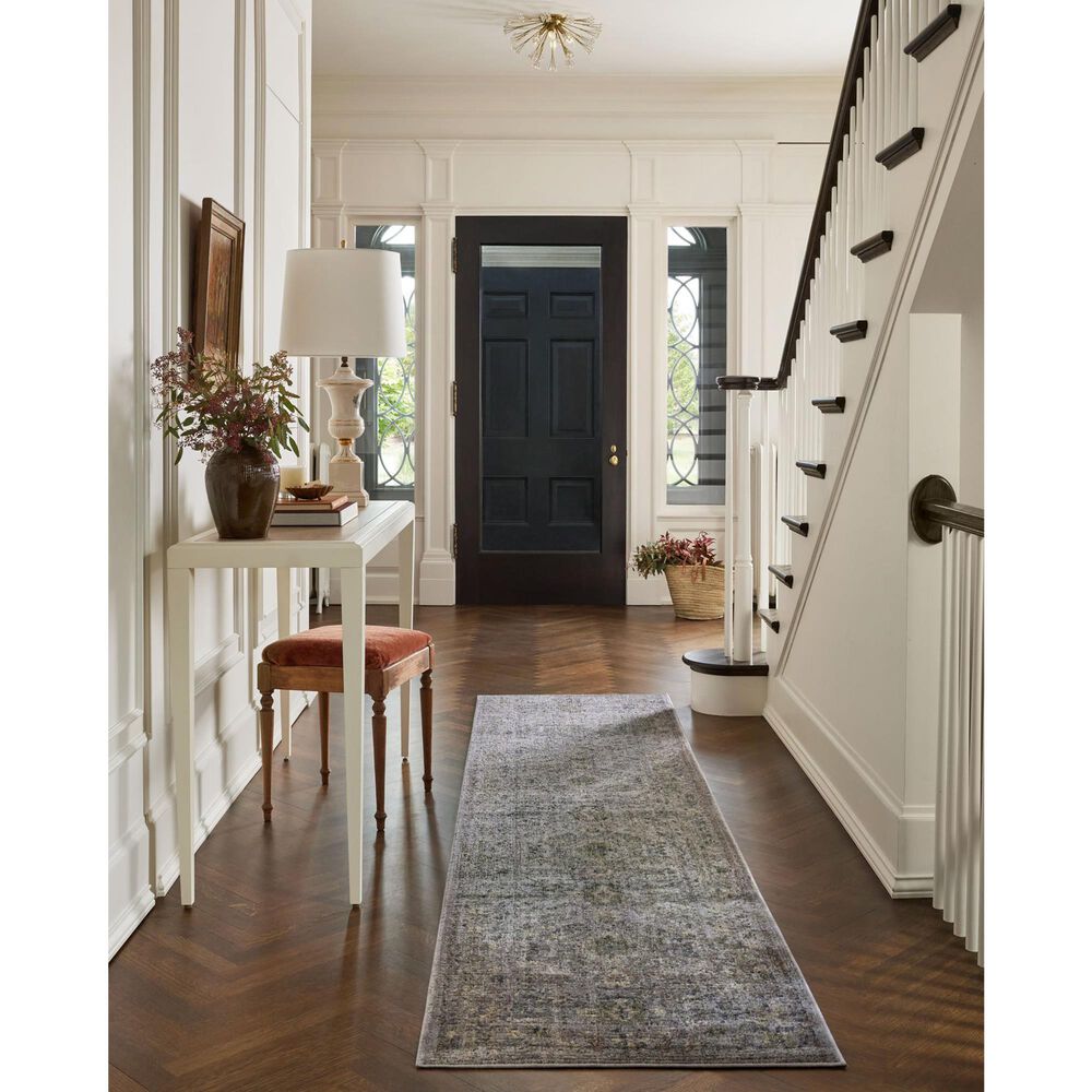 Loloi Bradbury 2&#39;6&quot; x 8&#39; Grey and Multicolor Runner, , large
