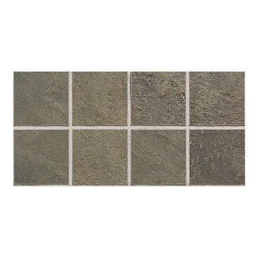 Dal-Tile Continental Slate Brazilian Green 12" x 24" Porcelain Mosaic Sheet, , large